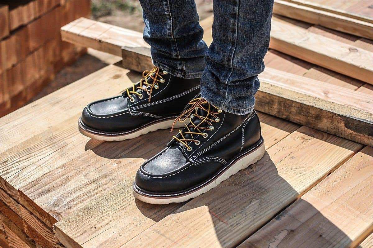Casual Moc Toe Boot Outfit Ideas EVER BOOTS CORPORATION Casual Moc Toe Boot Outfit Ideas EVER BOOTS CORPORATION