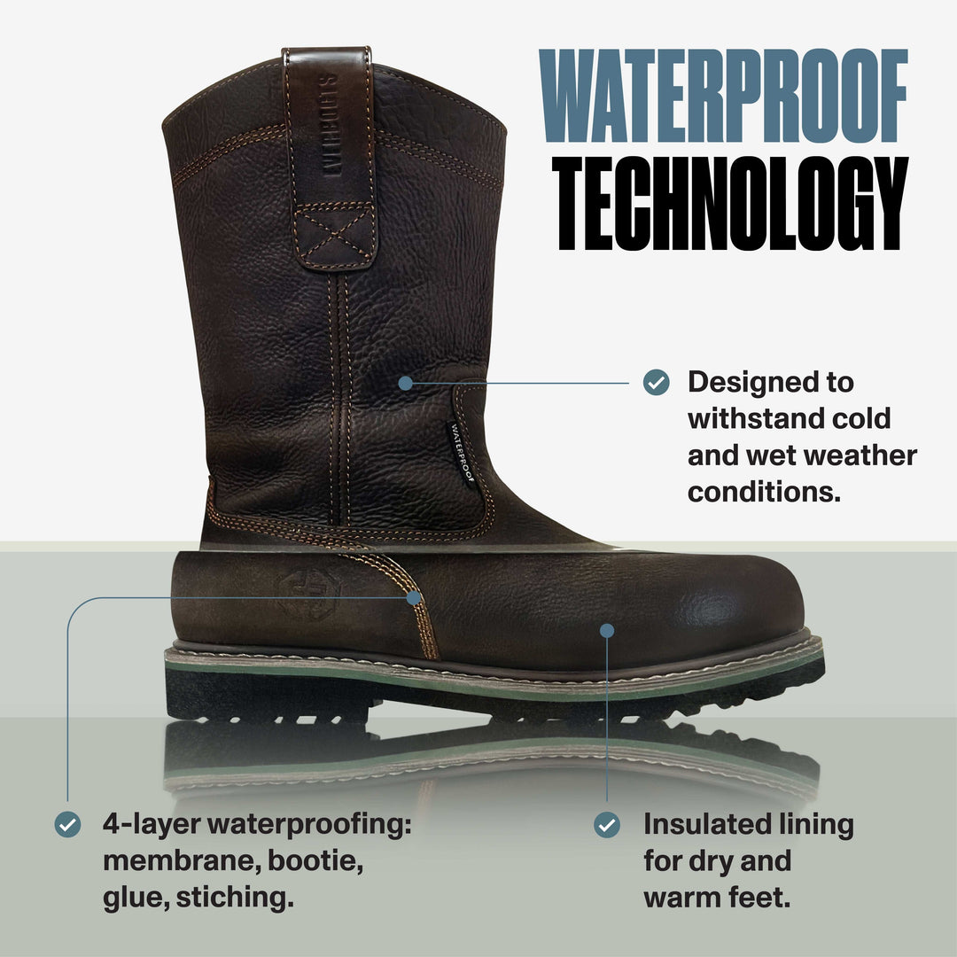 Wellington Steel Toe Waterproof