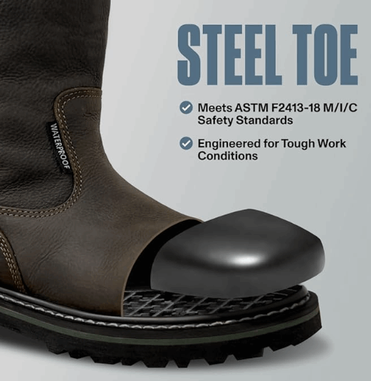 Wellington Steel Toe Waterproof