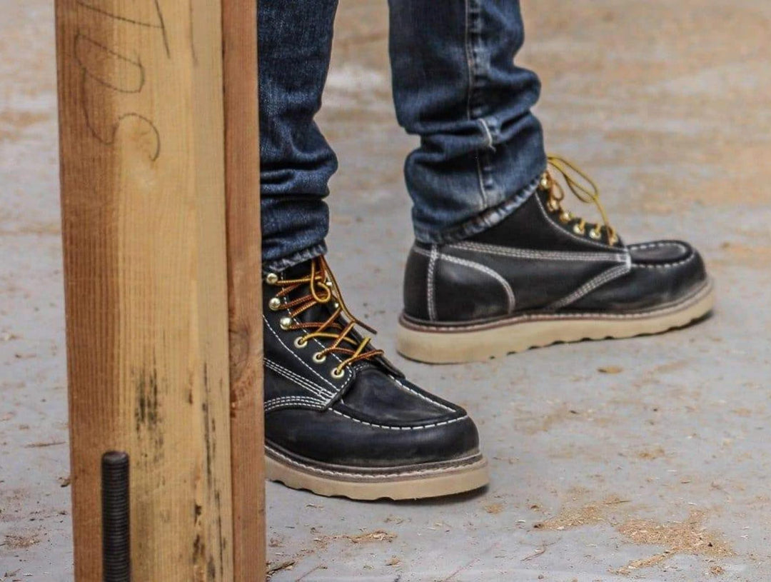 Making Black Moc Toe Boots Work For Any Outfit