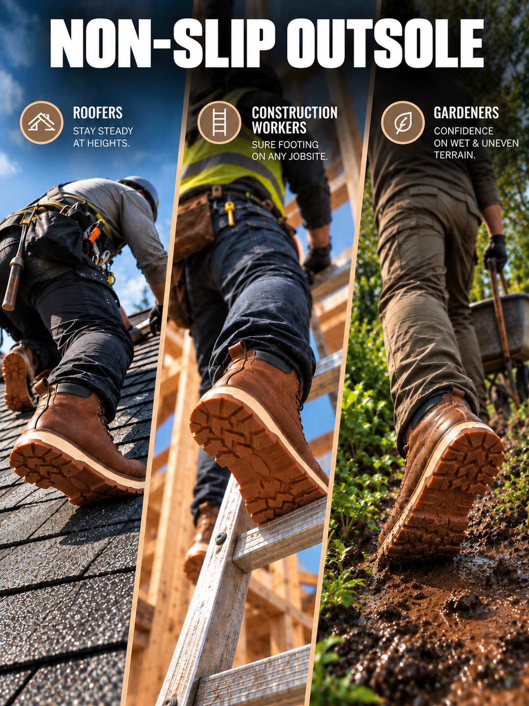 Timber boot — Timber Non Slip